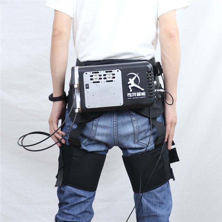 Soft Lower Rehabilitation Exoskeleton